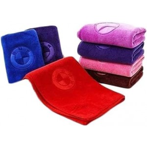 فوطة مايكروفايبر عالية الجودة للسيارات، 40×60 سم - قطعة واحدة متعددة الالوان 