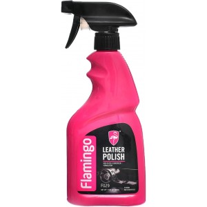 ملمع جلود فرش السيارة من فلامنجو 500 مل