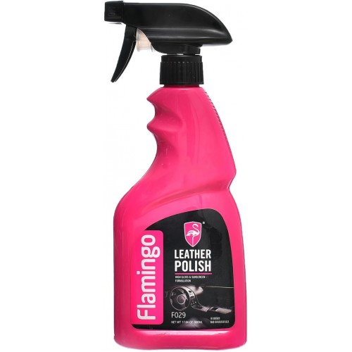 ملمع جلود فرش السيارة من فلامنجو 500 مل